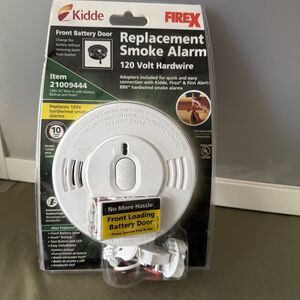 Kidde i12060 FireX Replacement Smoke Alarm 120V Hardwired Battery Backup NEW NIB